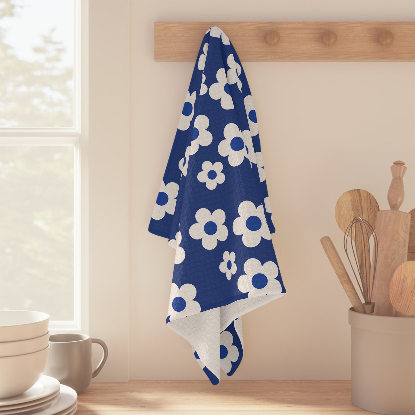 Microfiber Tea Towel | Sweet Daisy