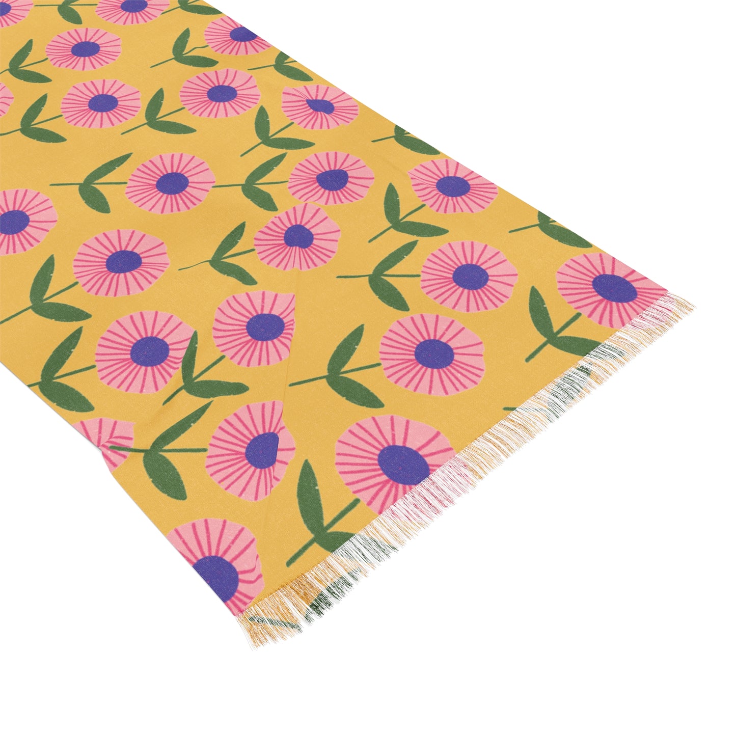 Bold Floral Lightweight Scarf