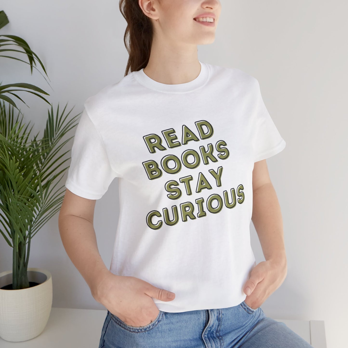 Read Books Stay Curious | Cotton Tee