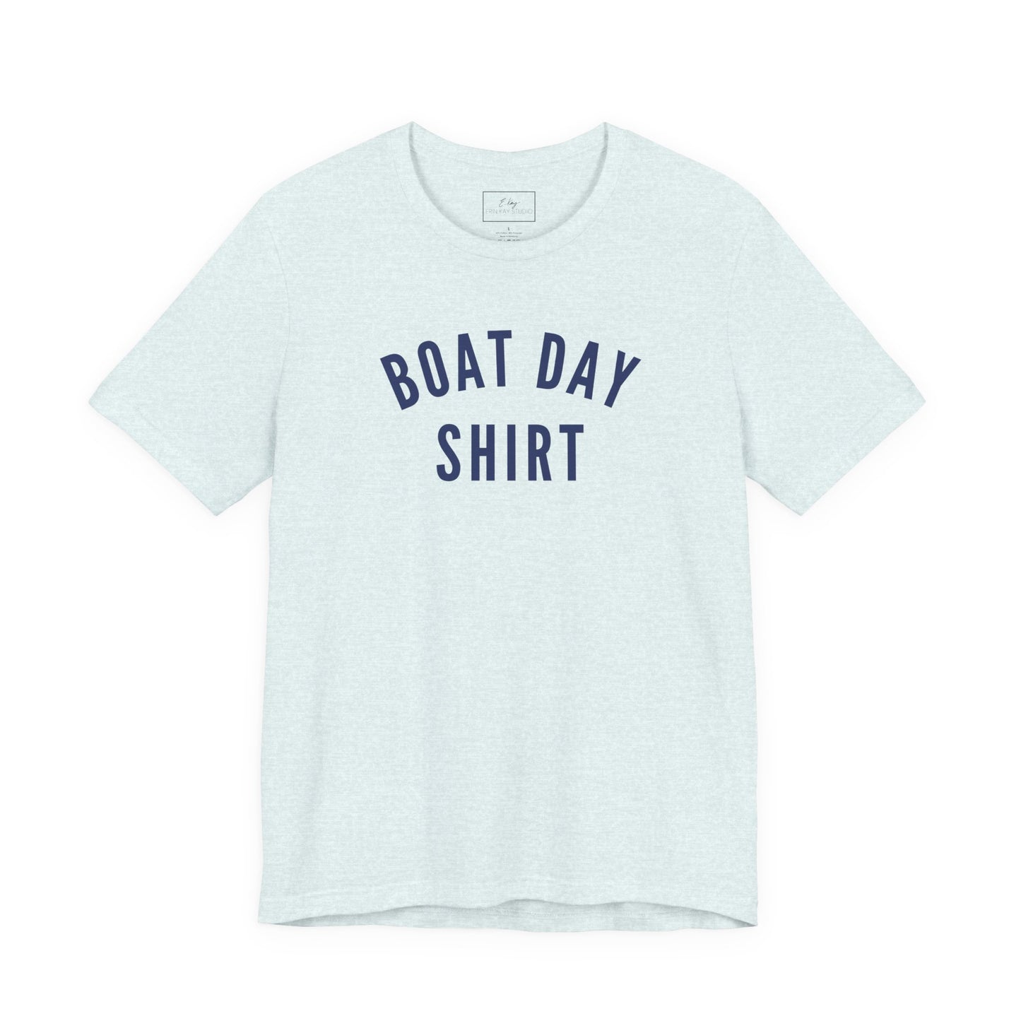 Boat Day Shirt | Cotton Tee