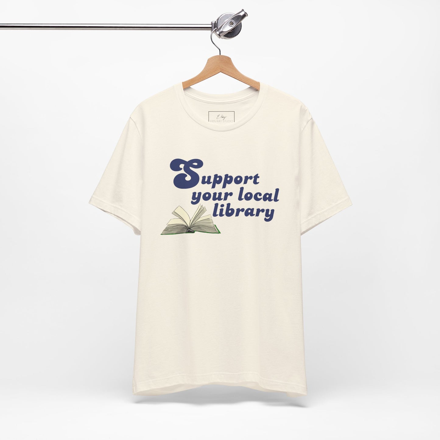 Support Your Local Library | Cotton Tee