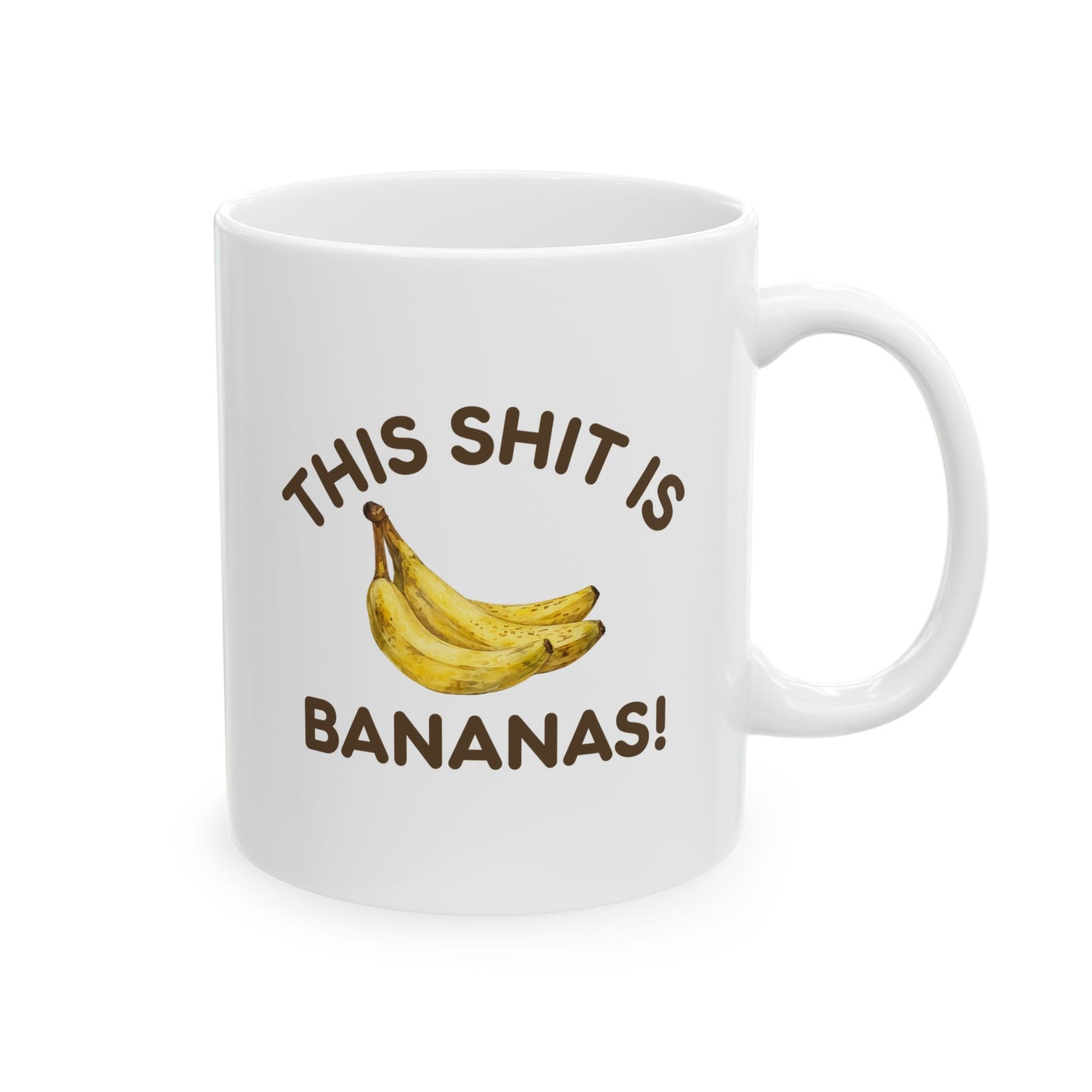Bananas! — Ceramic Mug (11oz)
