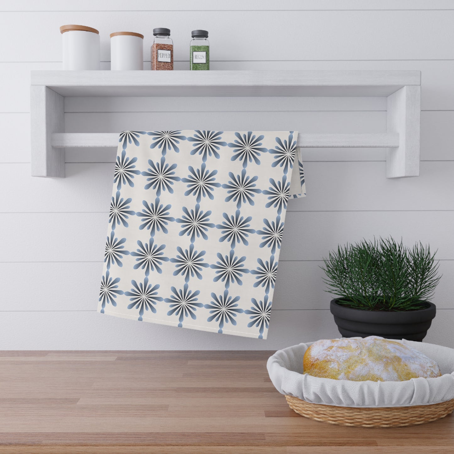 Cotton Tea Towel | Flower Burst