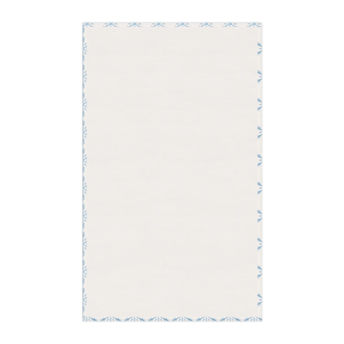 Cotton Tea Towel | Watercolor Snowflake Knots