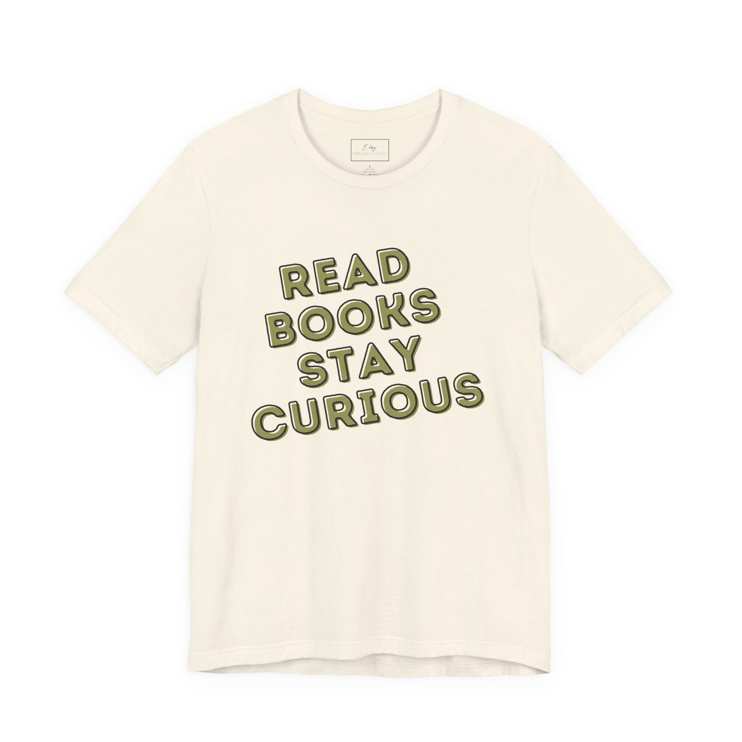 Read Books Stay Curious | Cotton Tee