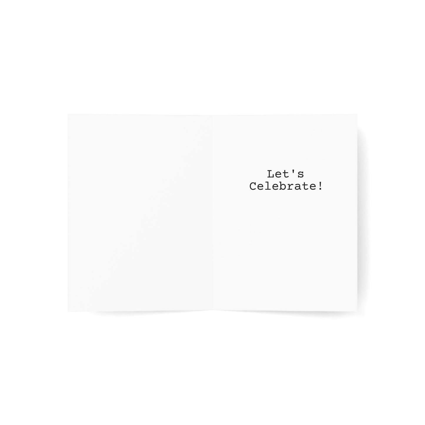 Let's Celebrate! - Single Card
