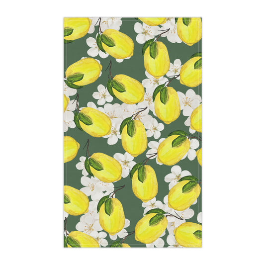 Cotton Tea Towel | Lemon Blossoms
