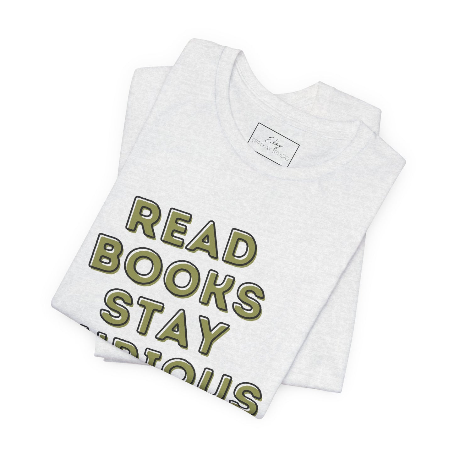 Read Books Stay Curious | Cotton Tee
