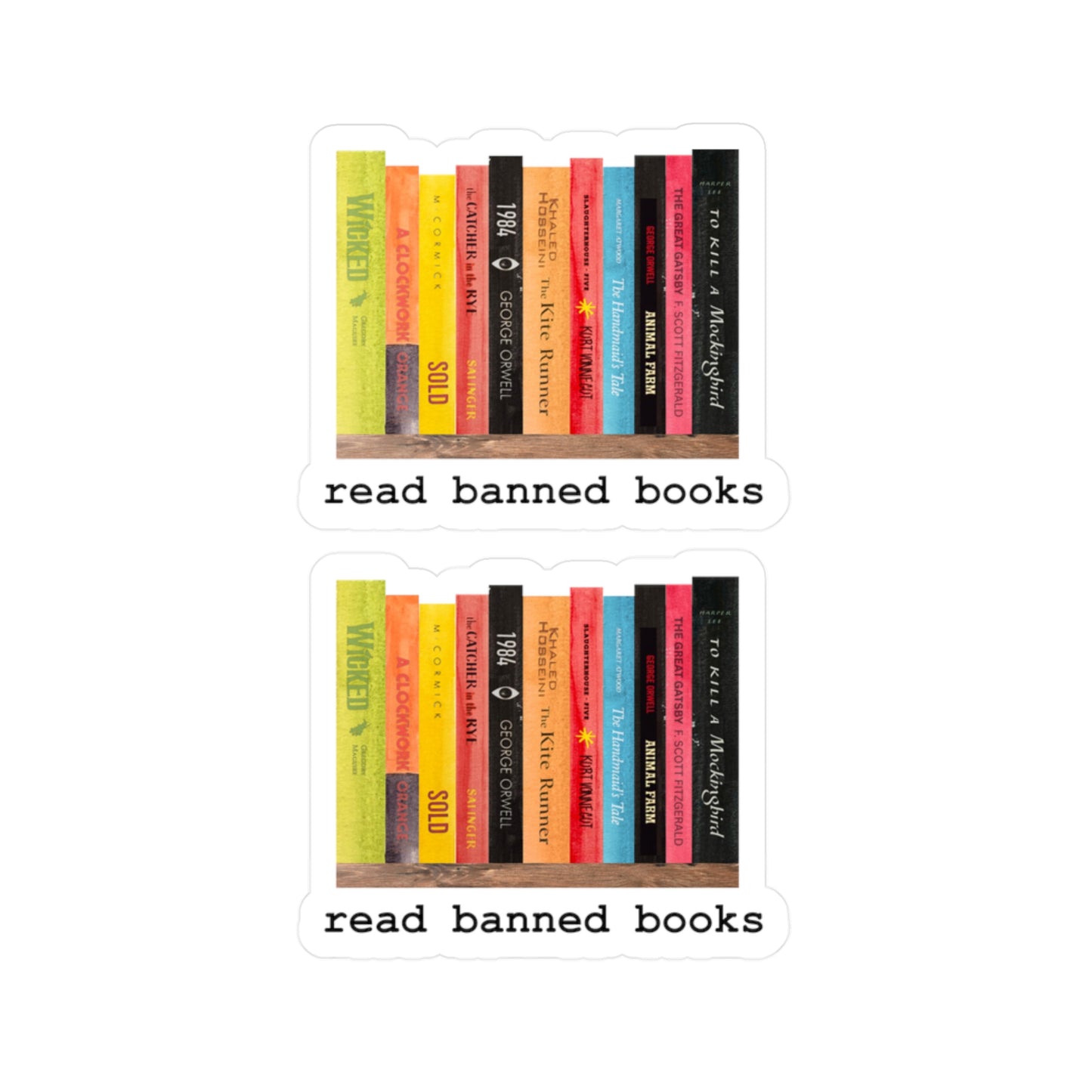Read Banned Books | Vinyl Decals