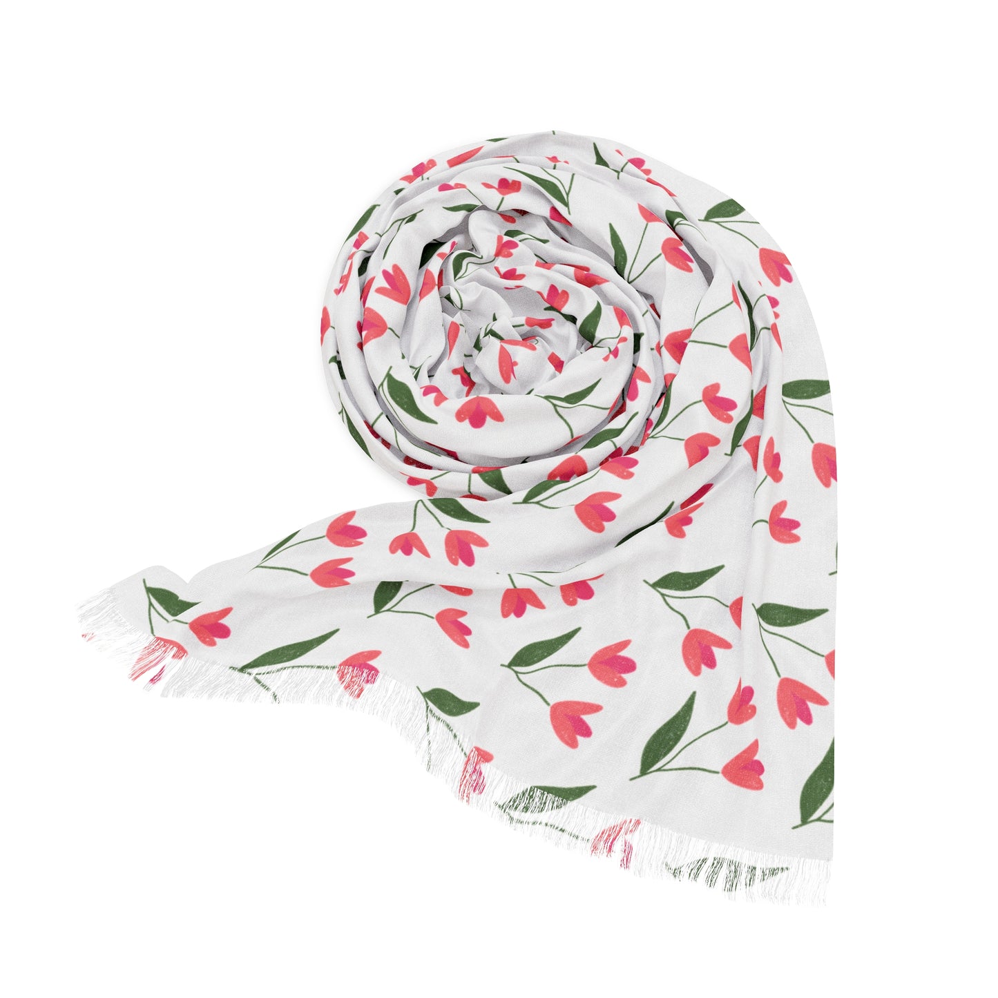 Sweet Floral Lightweight Scarf