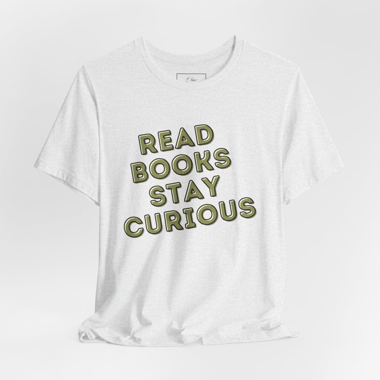 Read Books Stay Curious | Cotton Tee