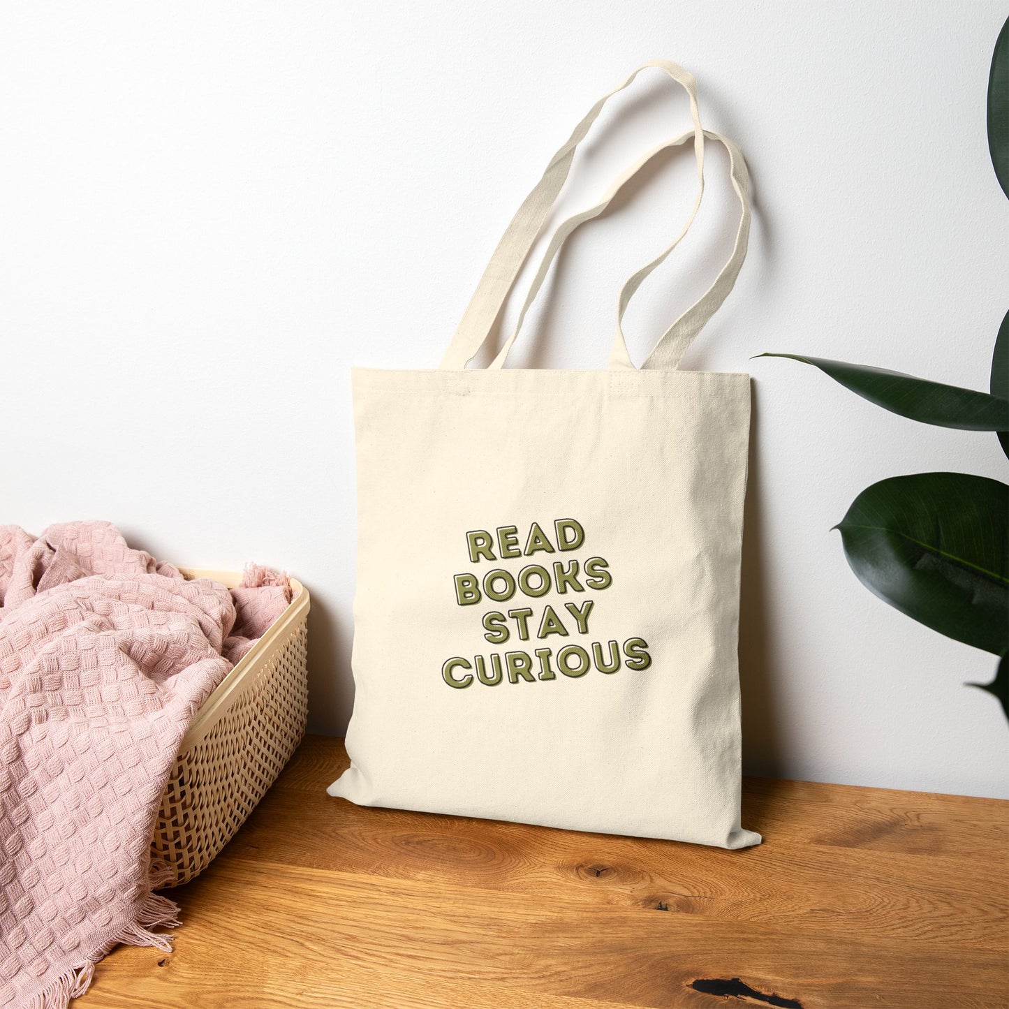 Canvas Tote | Read Books Stay Curious
