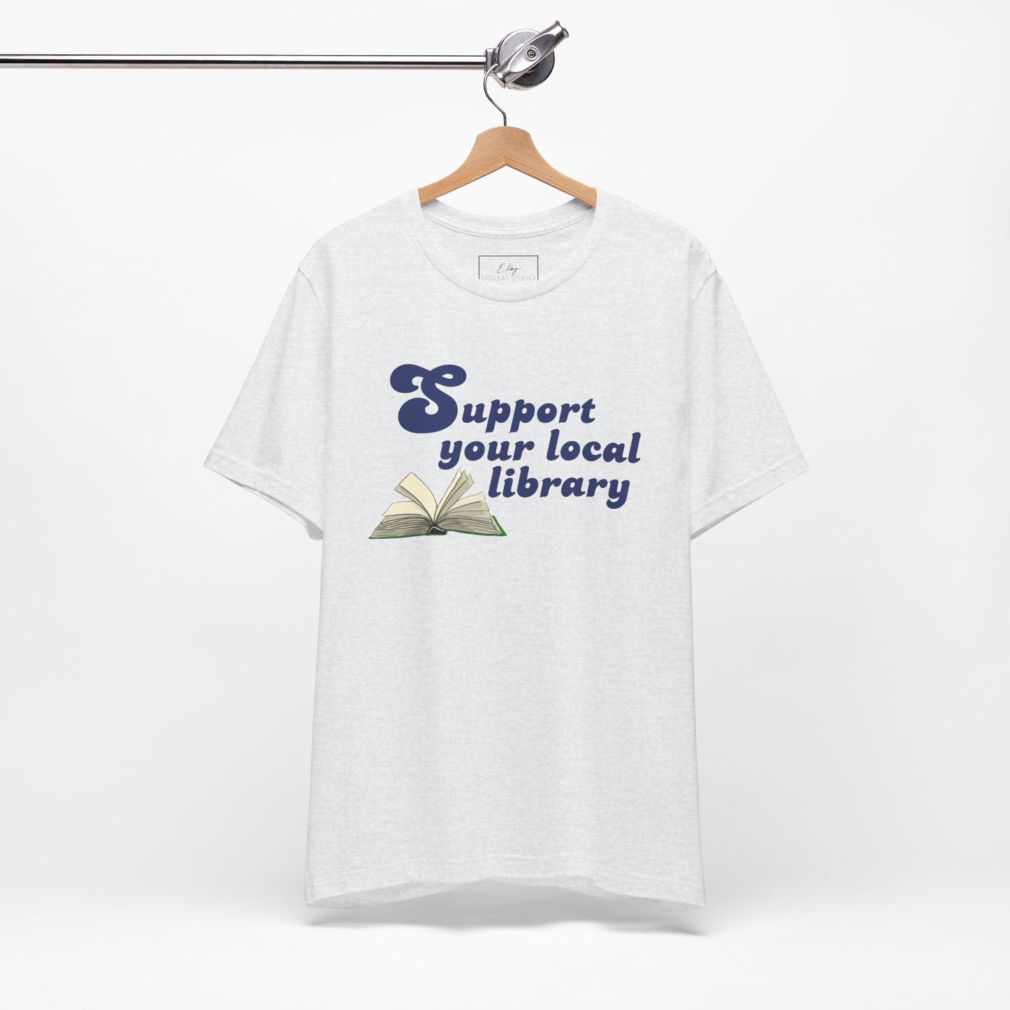 Support Your Local Library | Cotton Tee