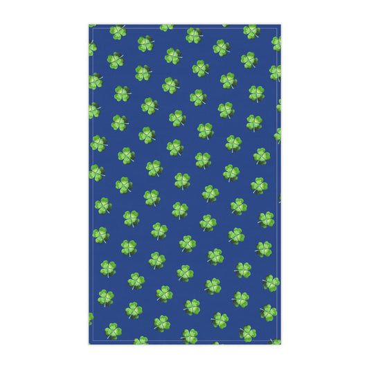 Cotton Tea Towel | Clovers Watercolor