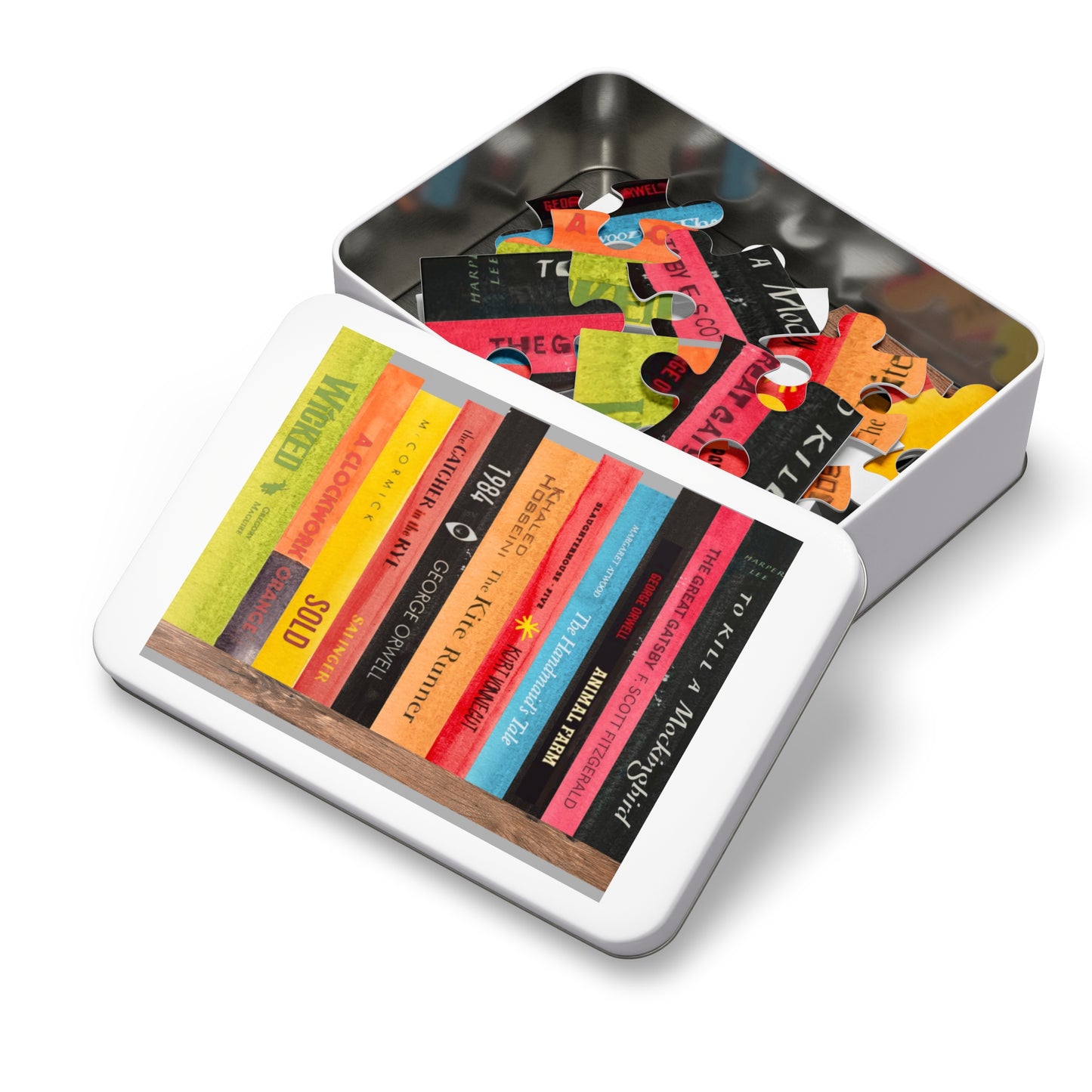 Copy of Crayon Box Jigsaw Puzzle with Tin - Crayons