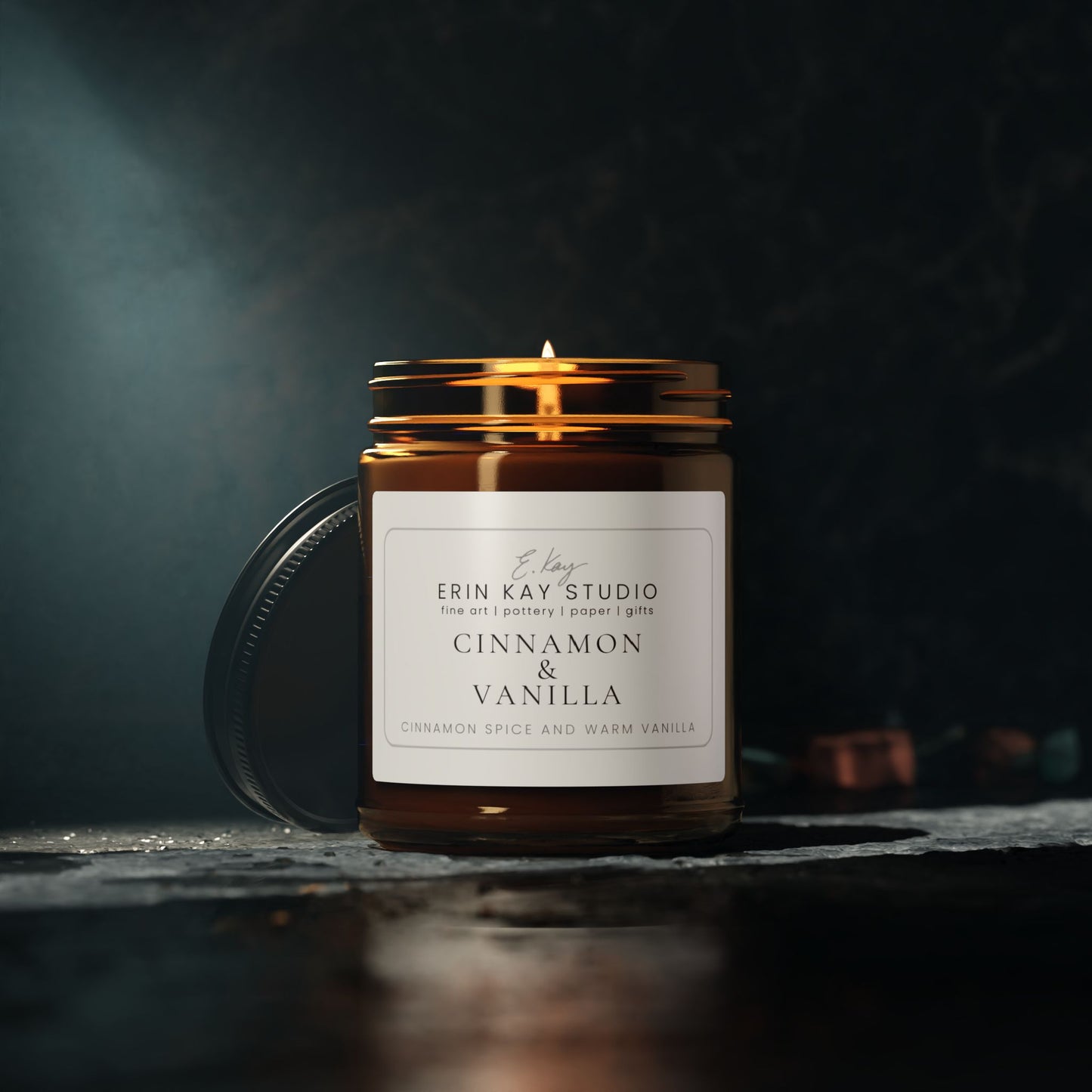 Cinnamon & Vanilla Soy Candle