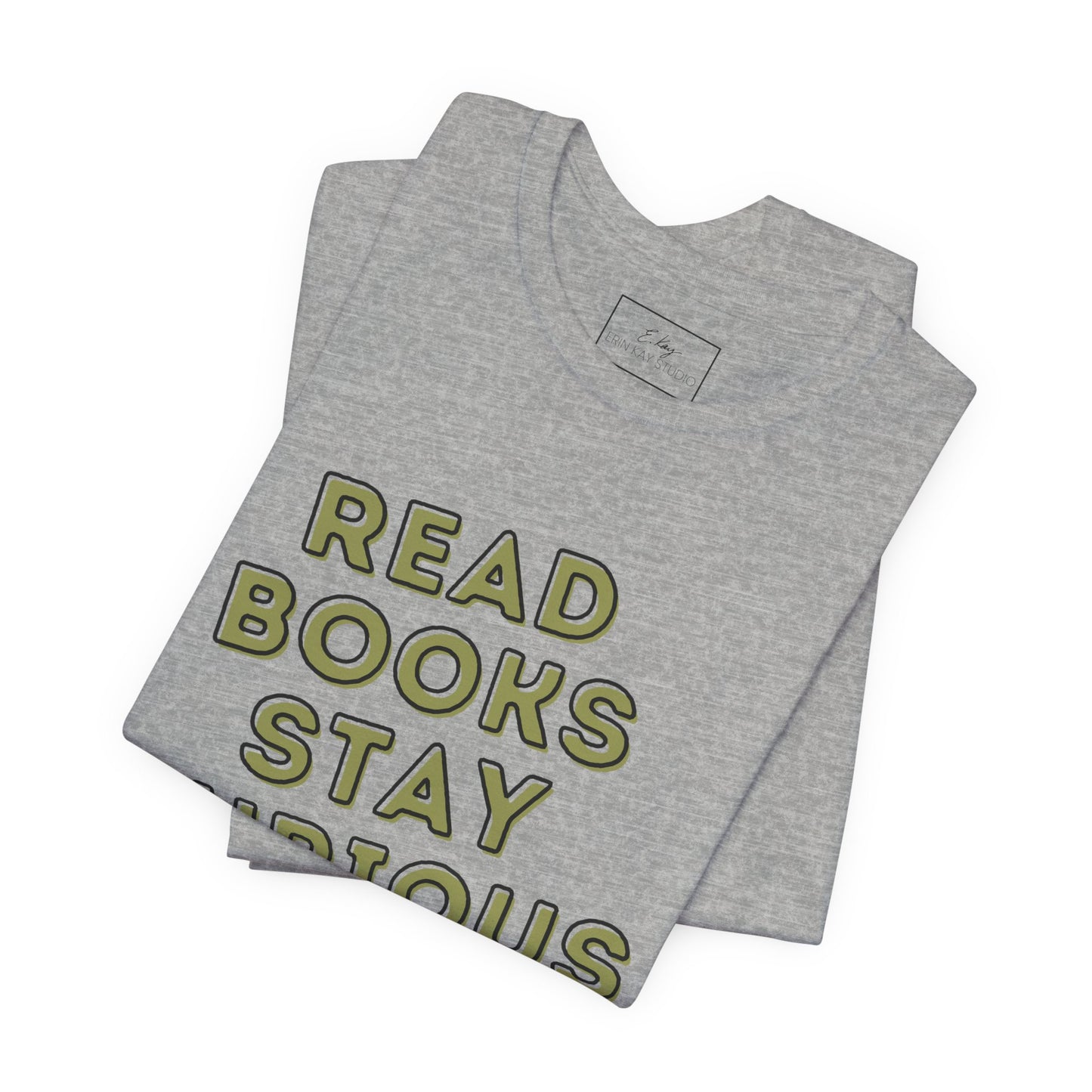 Read Books Stay Curious | Cotton Tee