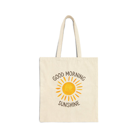 Canvas Tote | Good morning, sunshine!