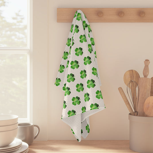 Microfiber Tea Towel | Clovers III