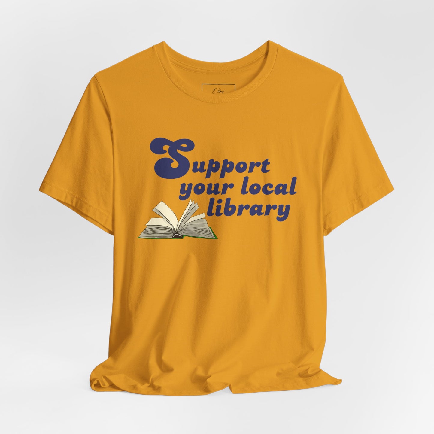 Support Your Local Library | Cotton Tee