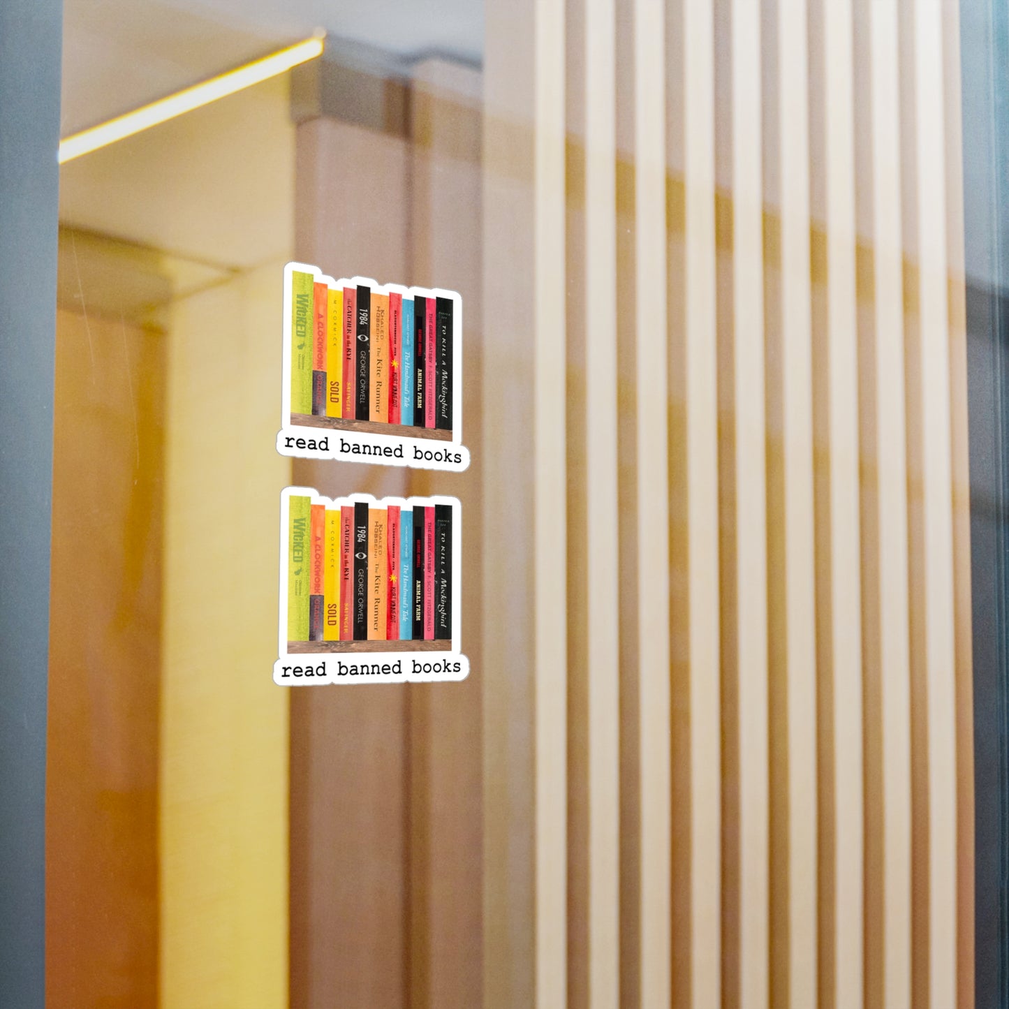 Read Banned Books | Vinyl Decals