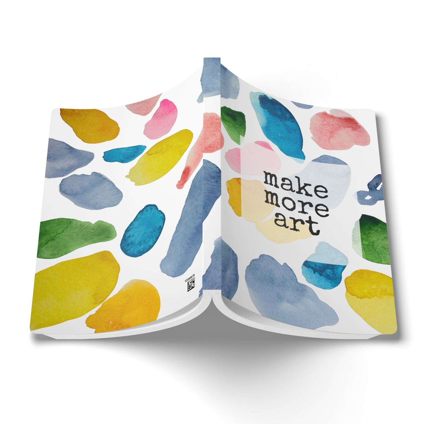 Watercolor Spots Softcover Journal | Make More Art
