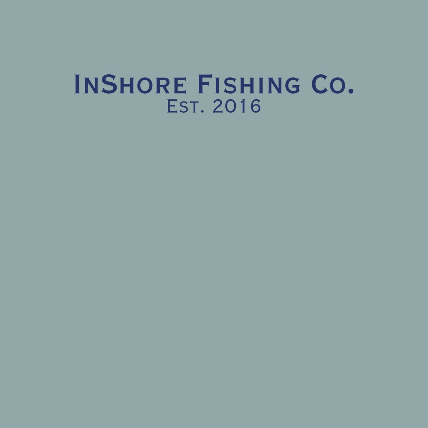 InShore Fishing Co. Solar Hoodie — Navy Bass
