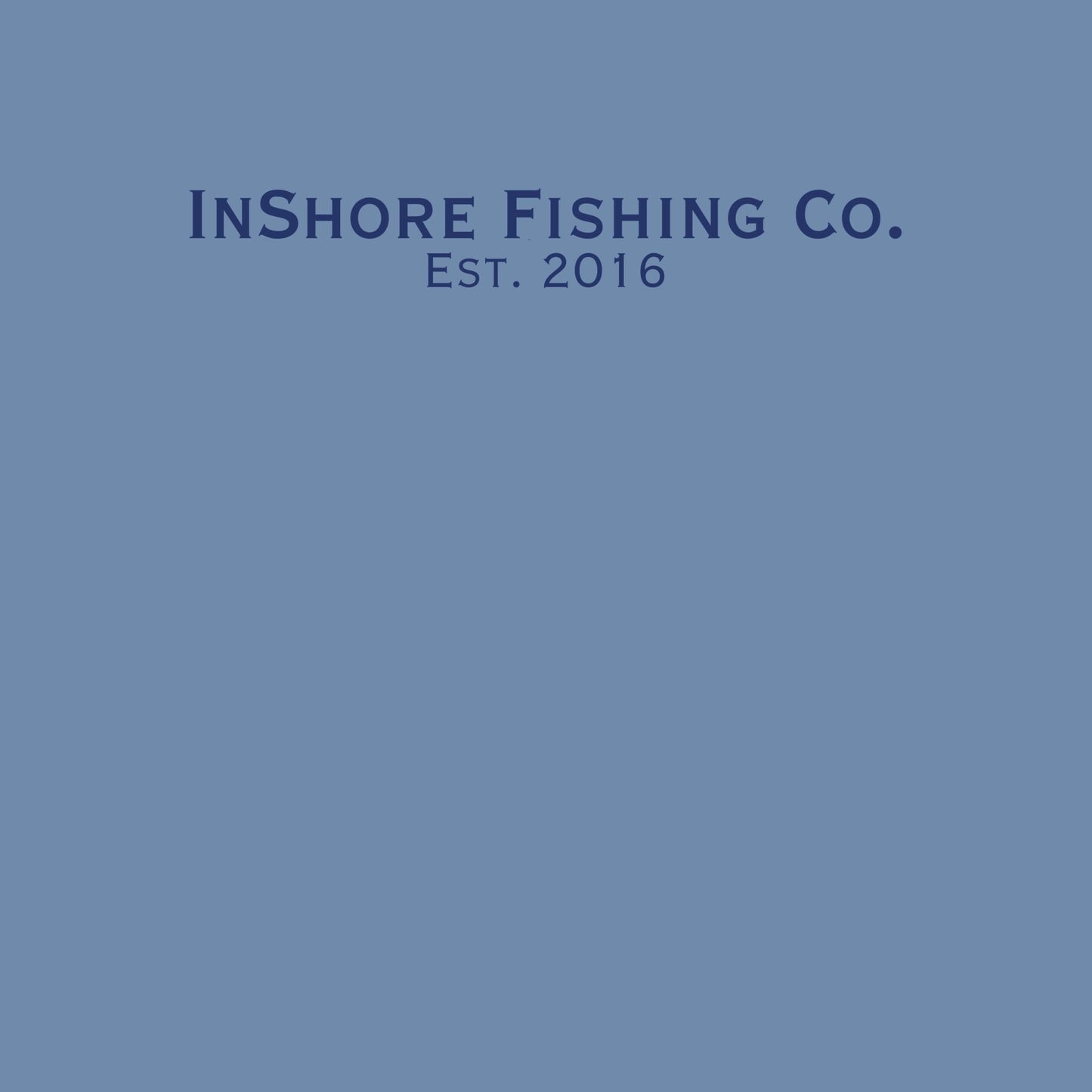 InShore Fishing Co. Solar Hoodie — Navy Bass