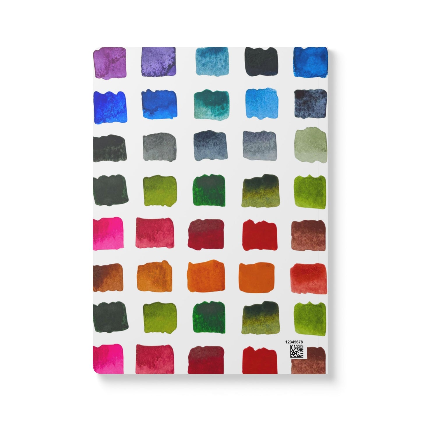 Watercolor Swatches Softcover Journal | Live Life Well
