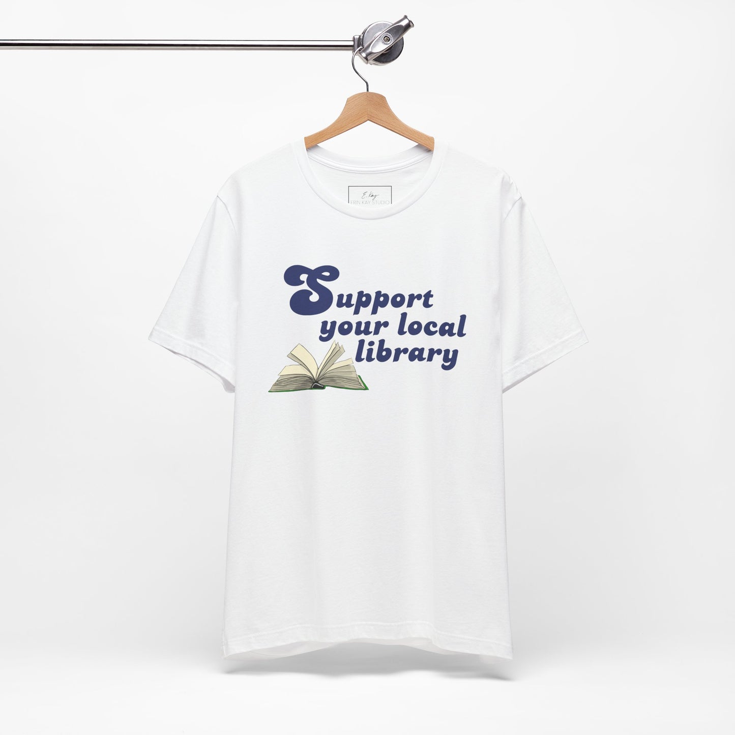 Support Your Local Library | Cotton Tee