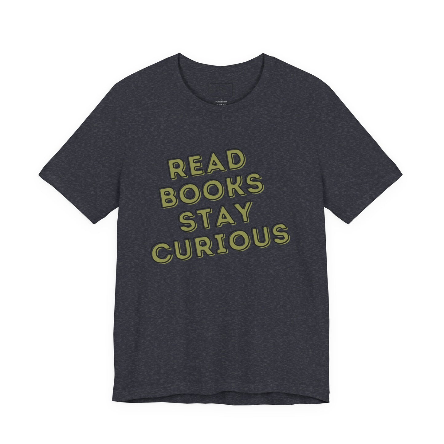 Read Books Stay Curious | Cotton Tee