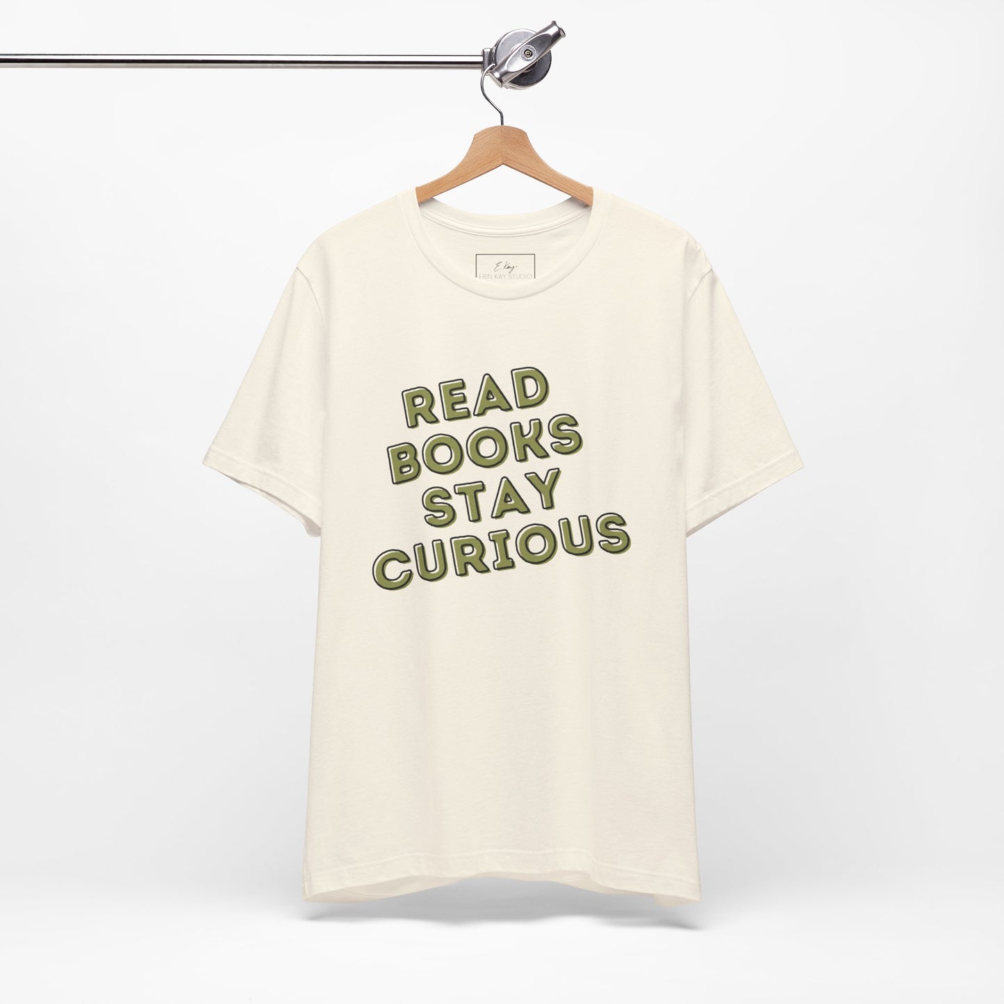 Read Books Stay Curious | Cotton Tee