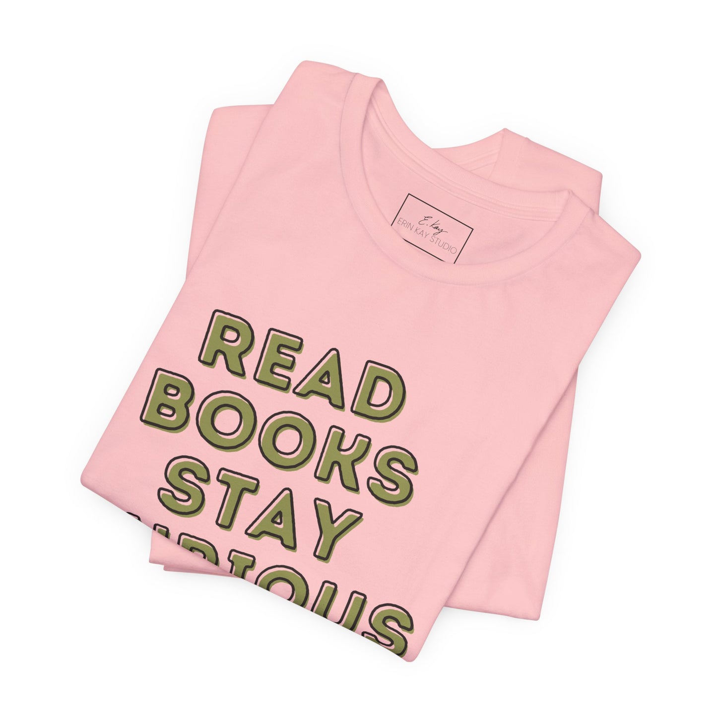 Read Books Stay Curious | Cotton Tee