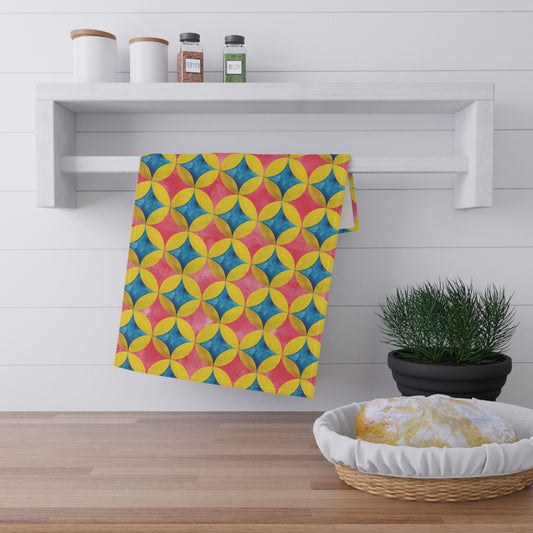 Cotton Tea Towel | Mid Modern III