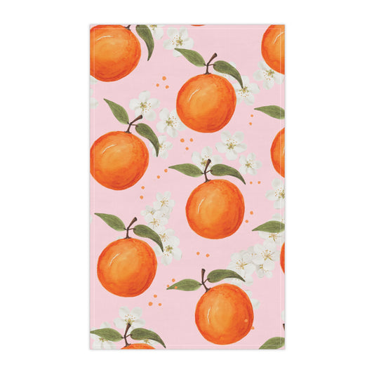 Cotton Tea Towel | Sweet Orange Blossoms