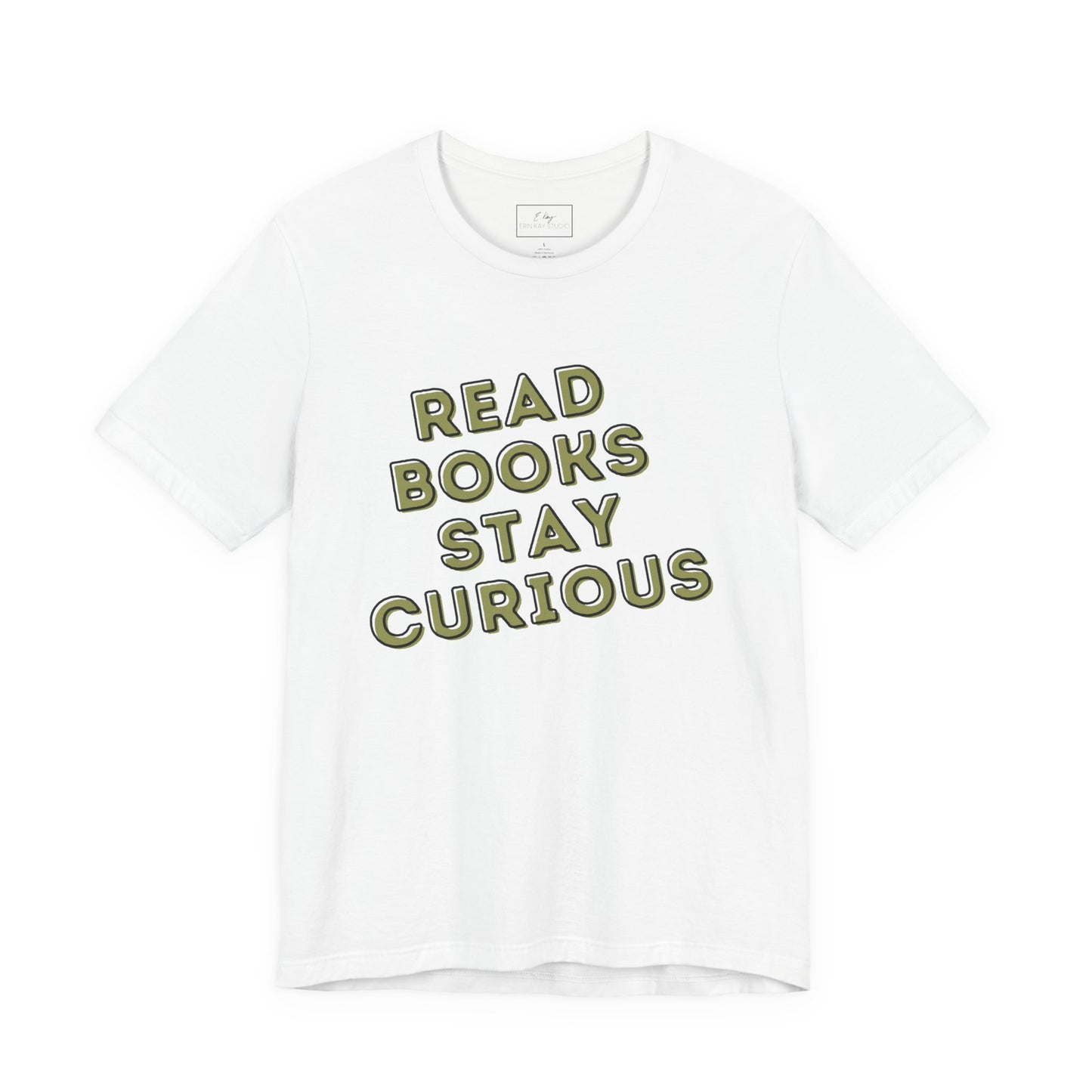 Read Books Stay Curious | Cotton Tee