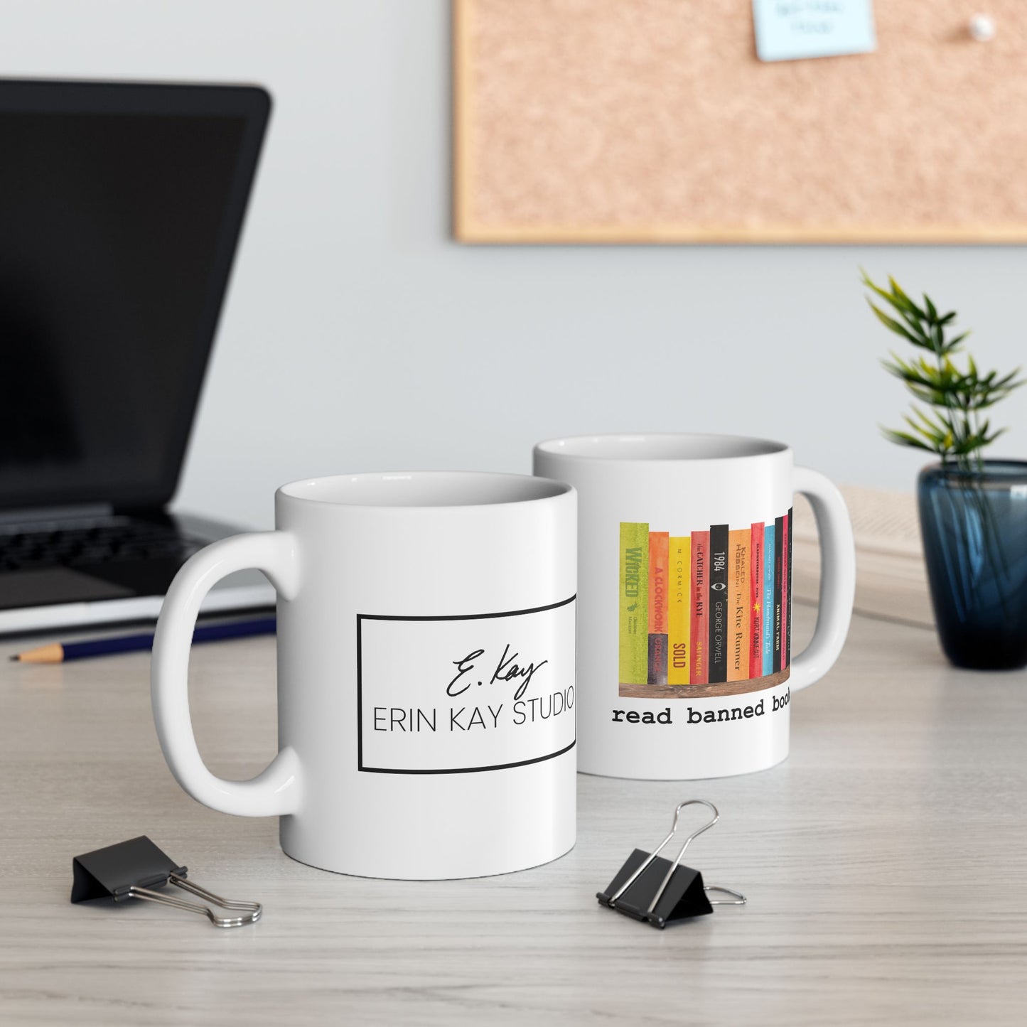 Read Banned Books — Ceramic Mug (11oz)