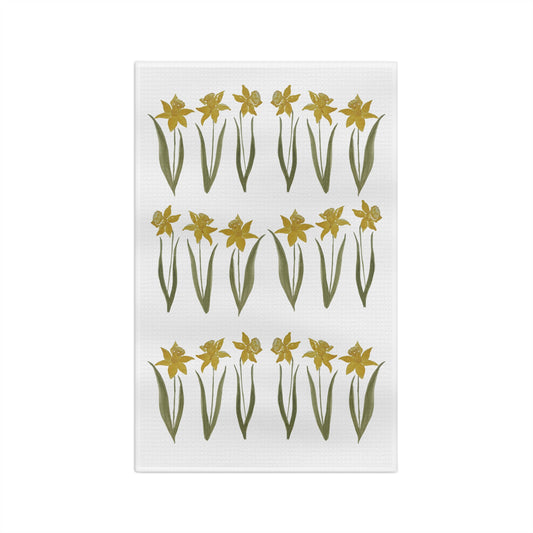 Microfiber Tea Towel | Daffodils