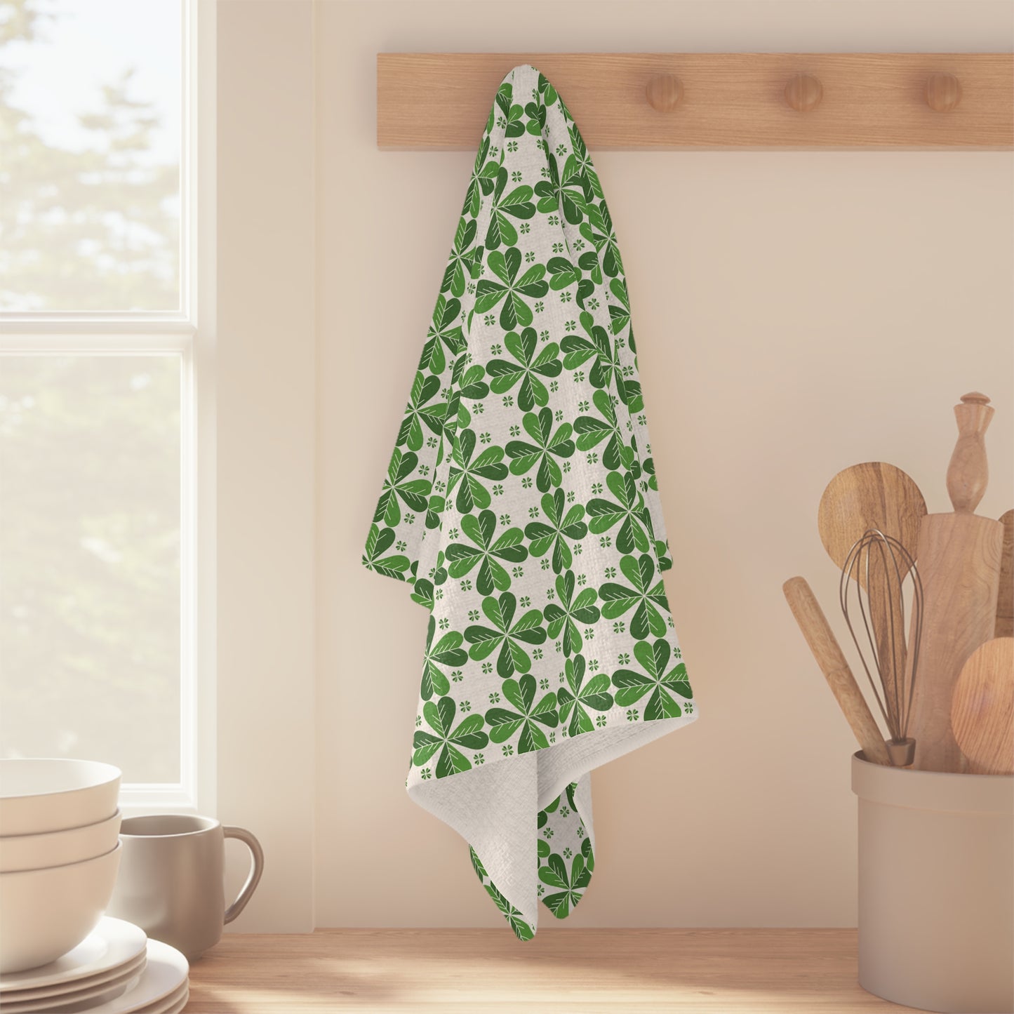 Microfiber Tea Towel | Clover Knot